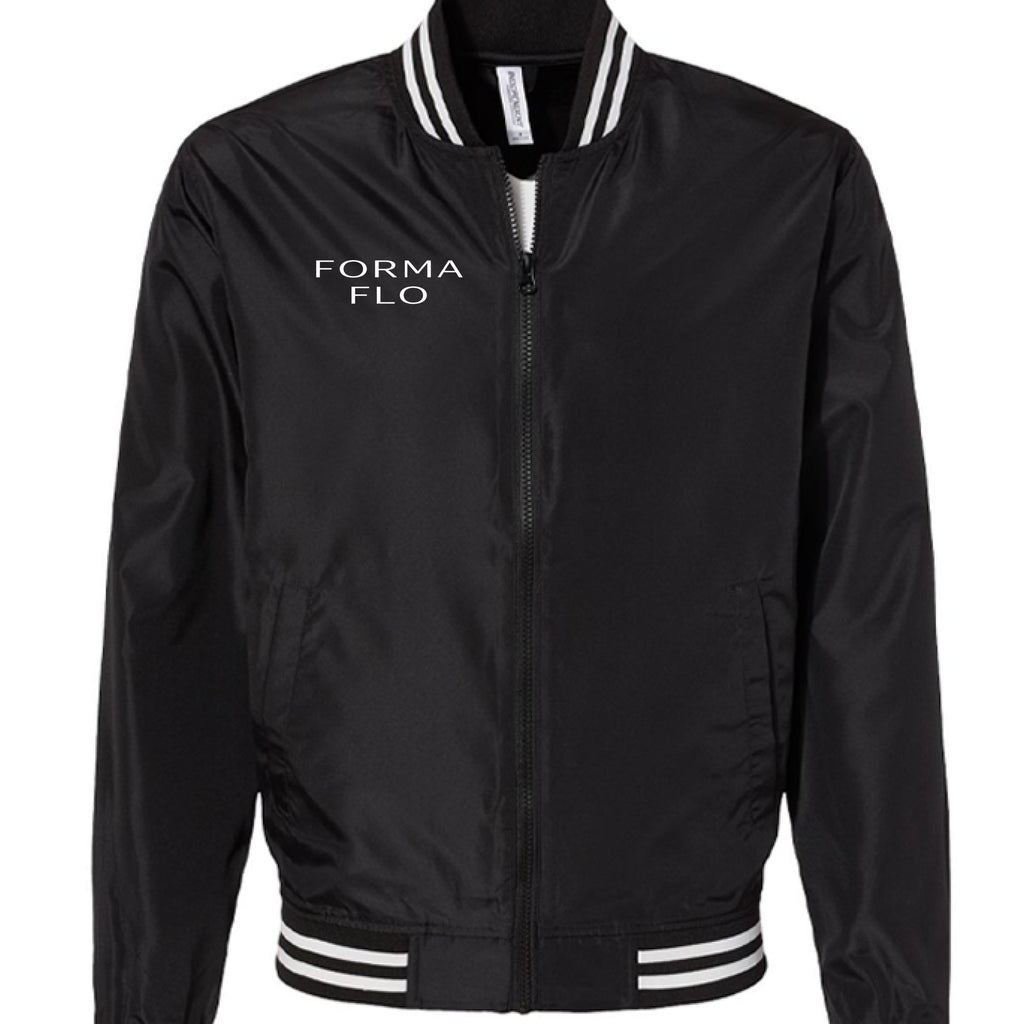 Black/ White Stripe - FRONT