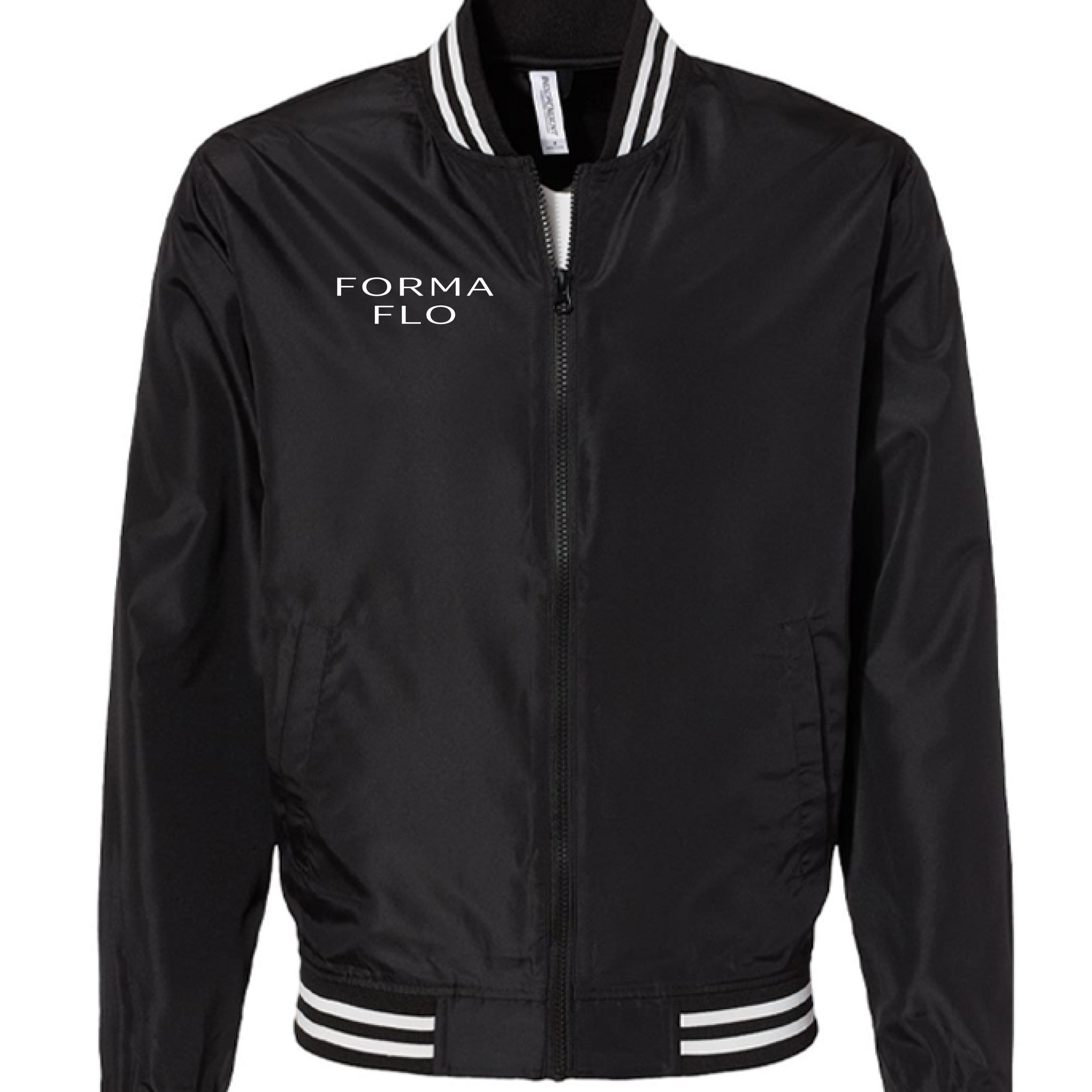 Black/ White Stripe - FRONT