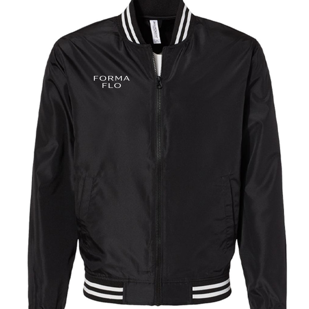 Black/ White Stripe - FRONT