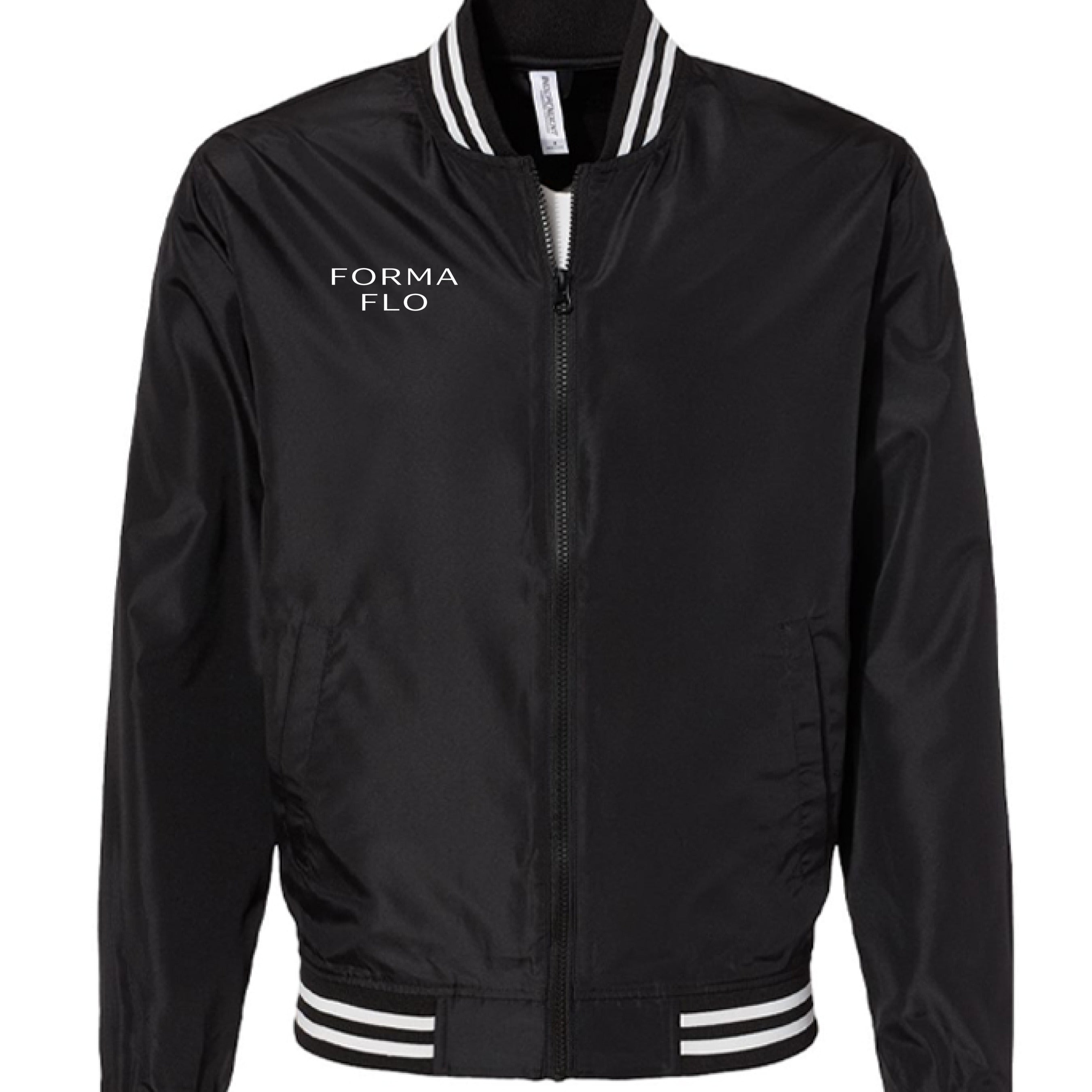 Black/ White Stripe - FRONT