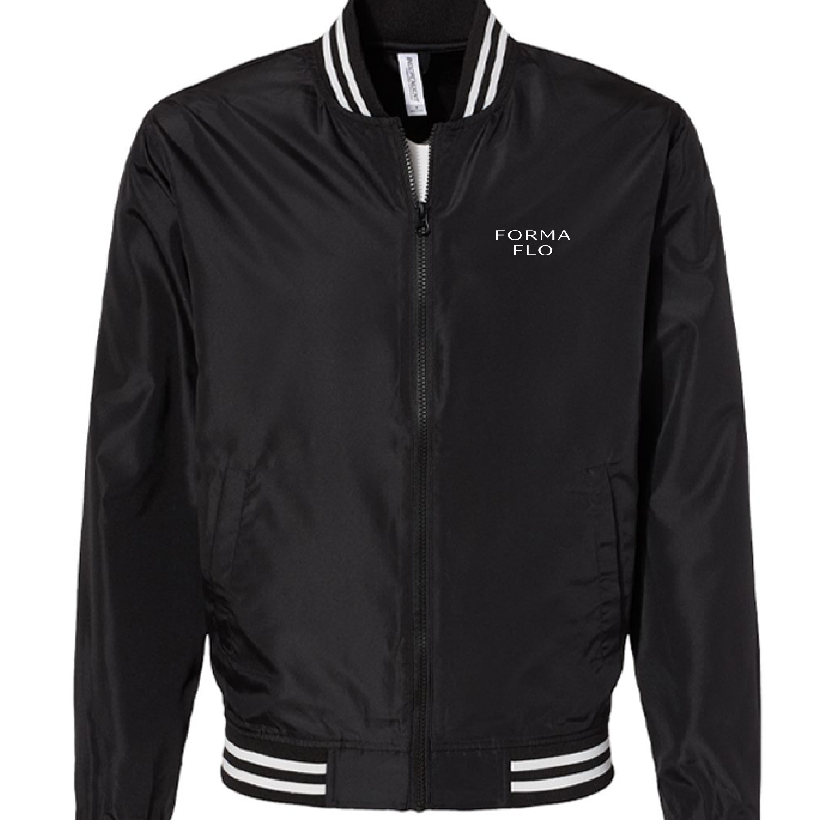 Black/ White Stripe - FRONT