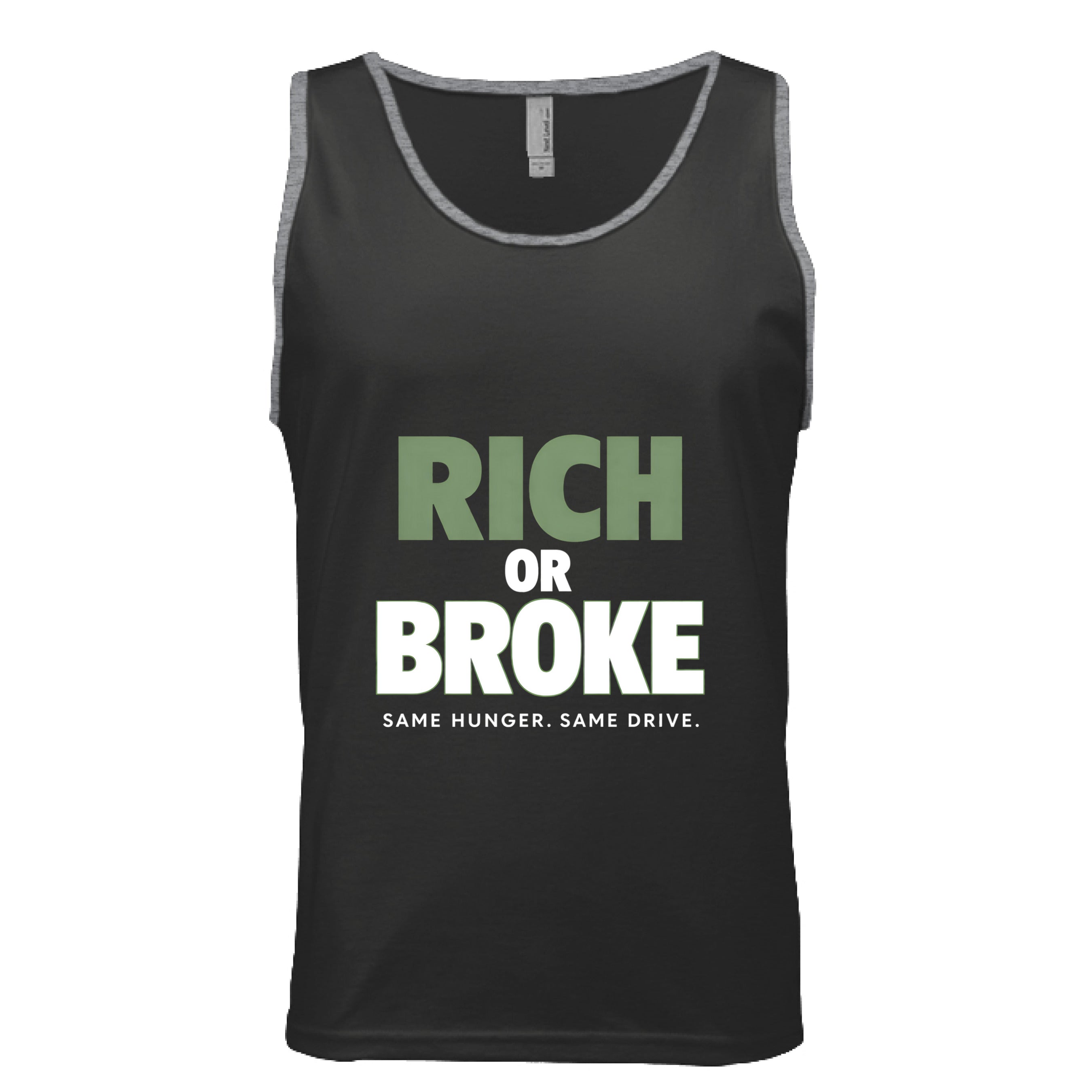 Black/ Heather Grey - FRONT