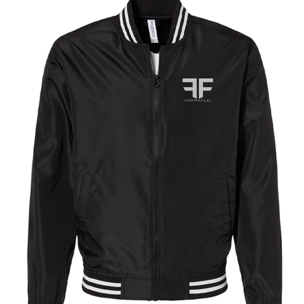 Black/ White Stripe - FRONT