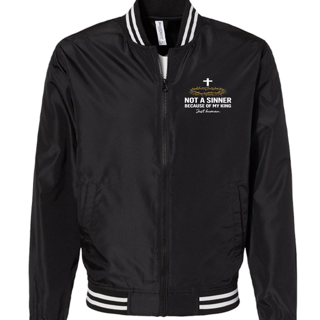 Black/ White Stripe - FRONT