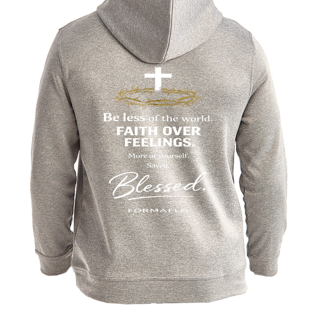 GREY MELANGE - BACK