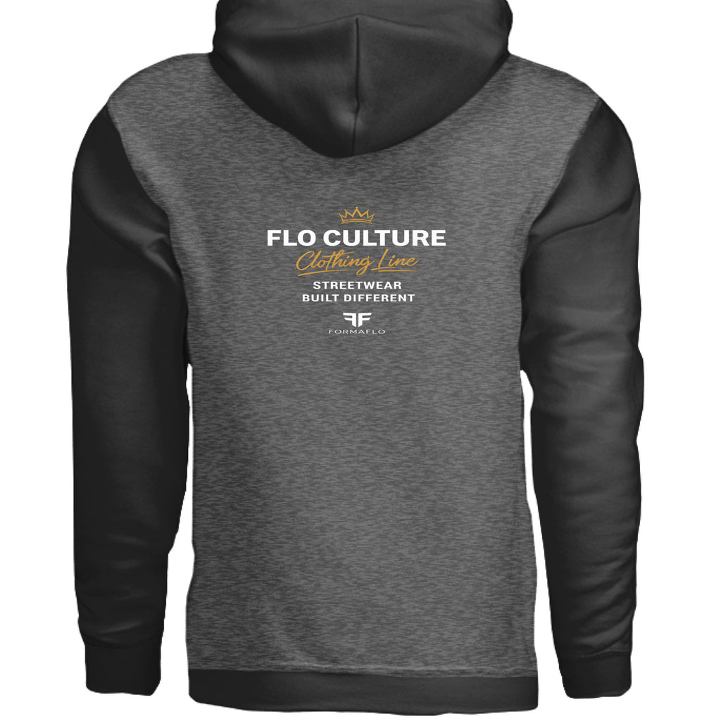 Charcoal Heather/ Black - BACK