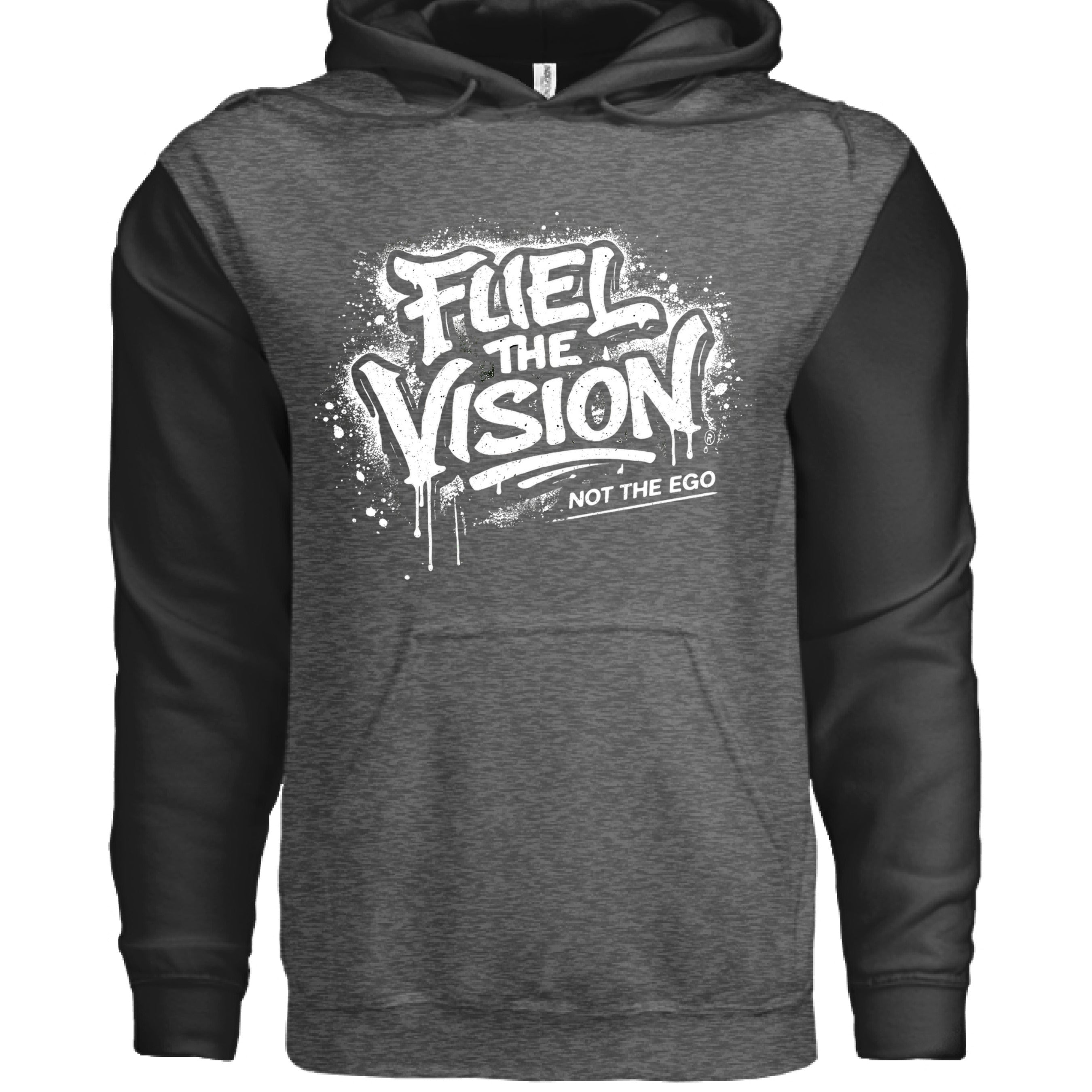 Charcoal Heather/ Black - FRONT