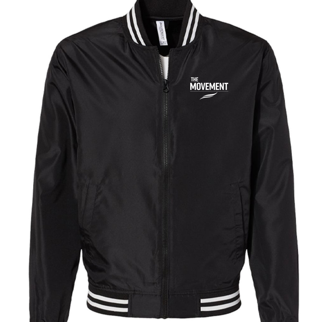 Black/ White Stripe - FRONT