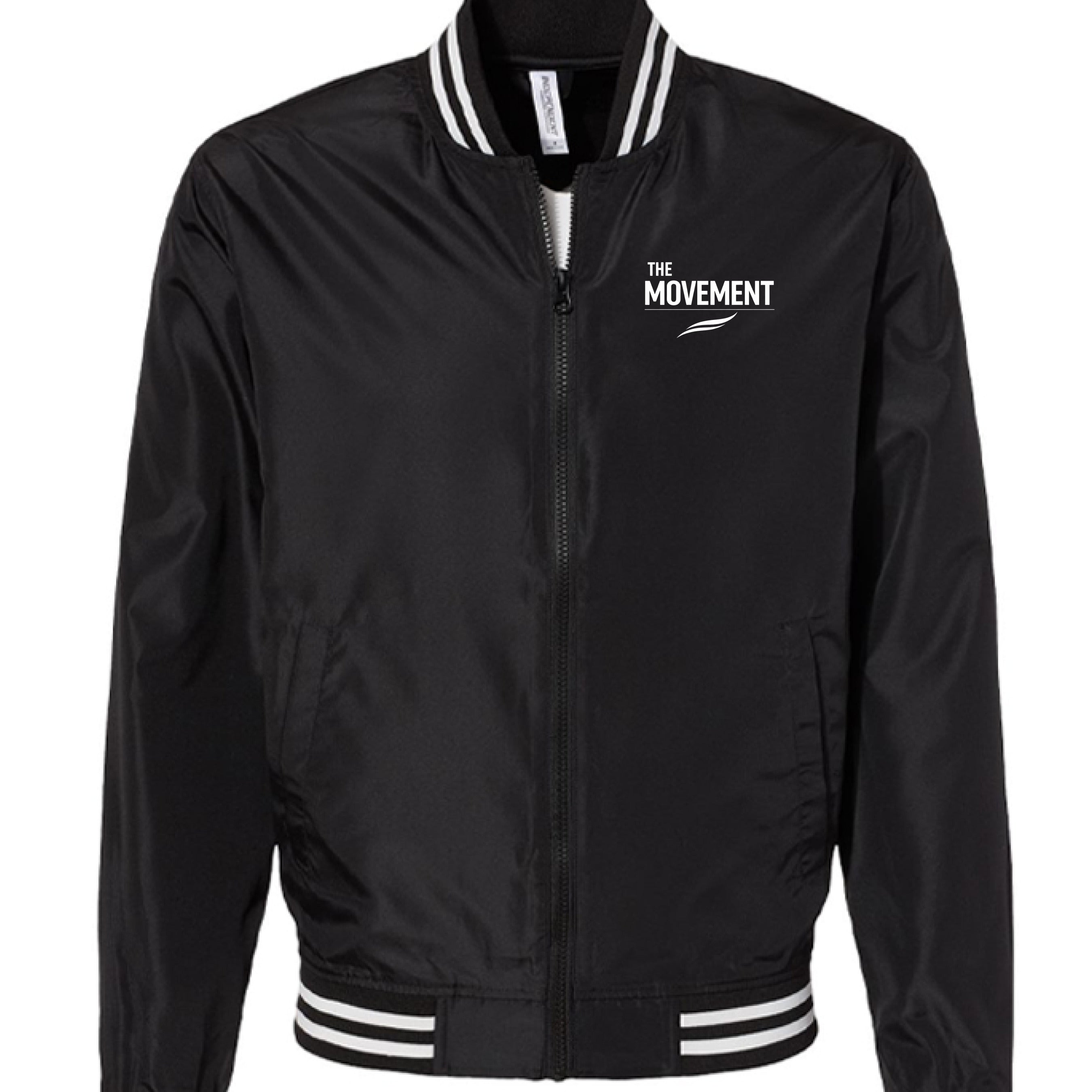 Black/ White Stripe - FRONT