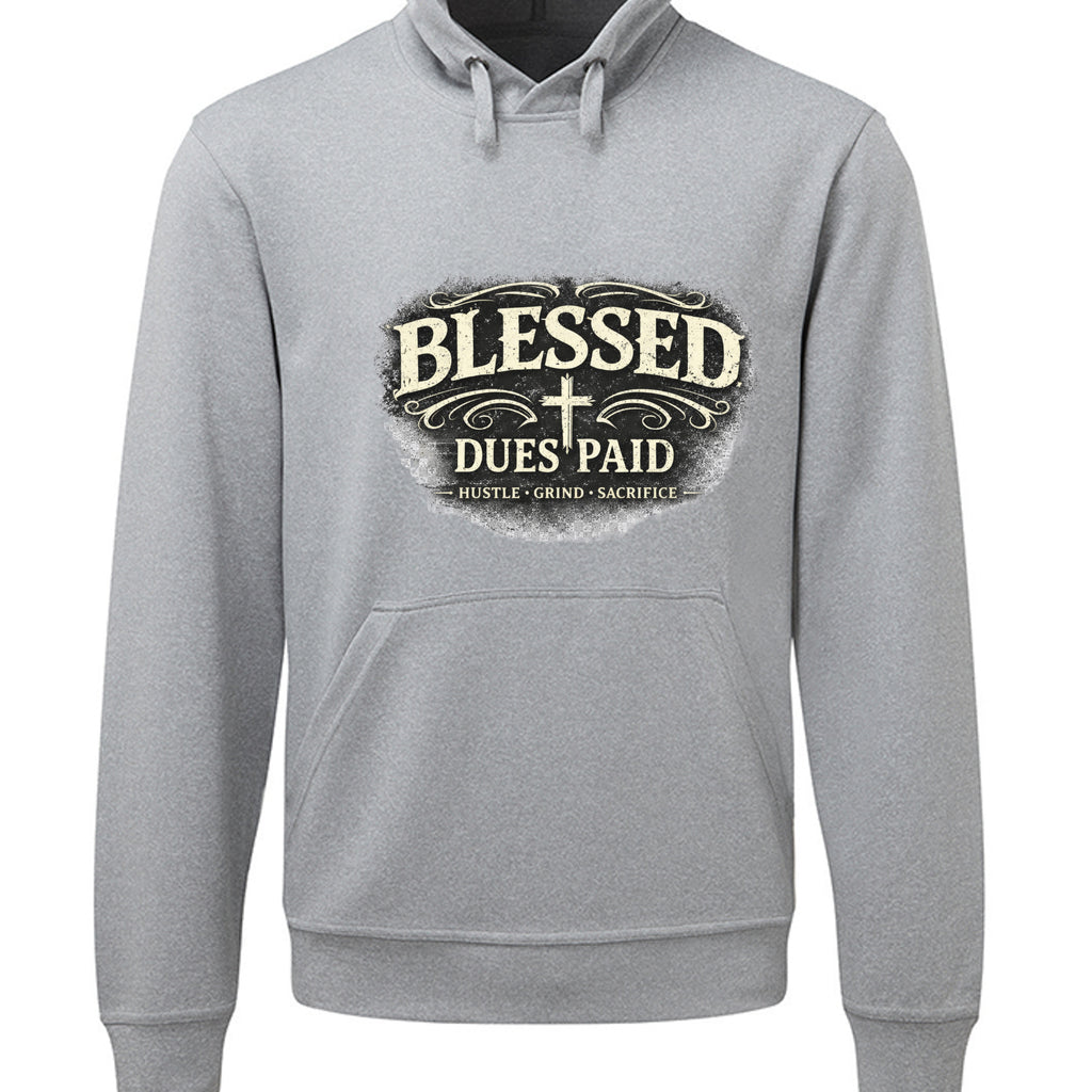 GREY MELANGE - TD448 - FRONT