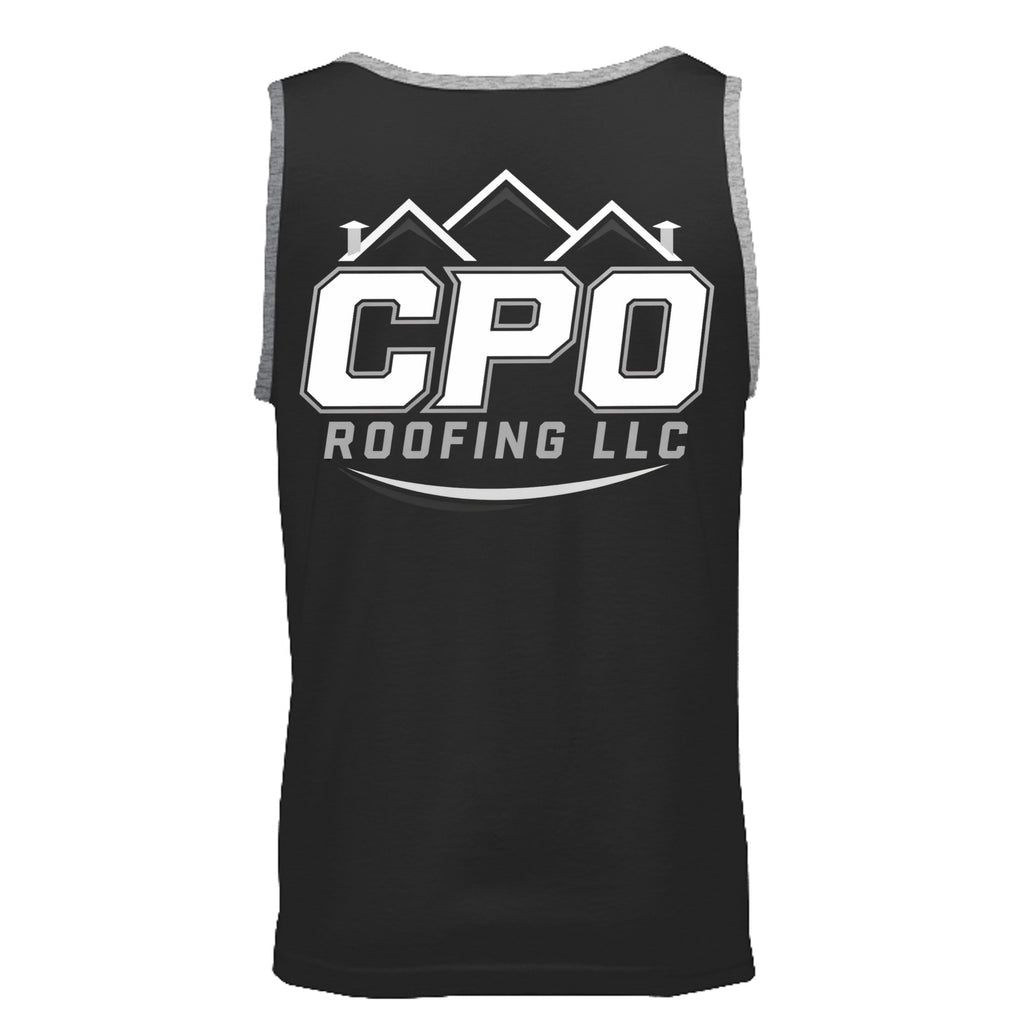 Black/ Heather Grey - 3633 - BACK