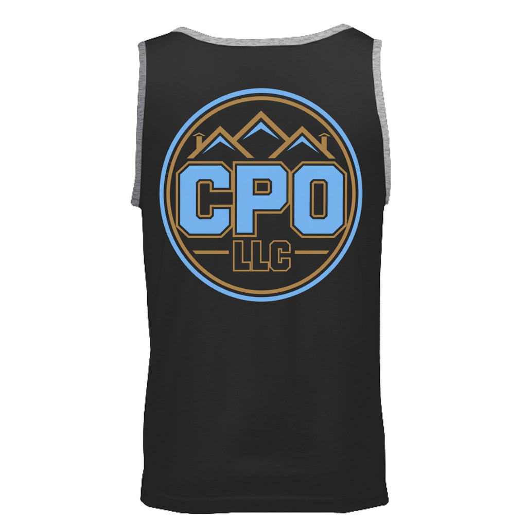 Black/ Heather Grey - 3633 - BACK