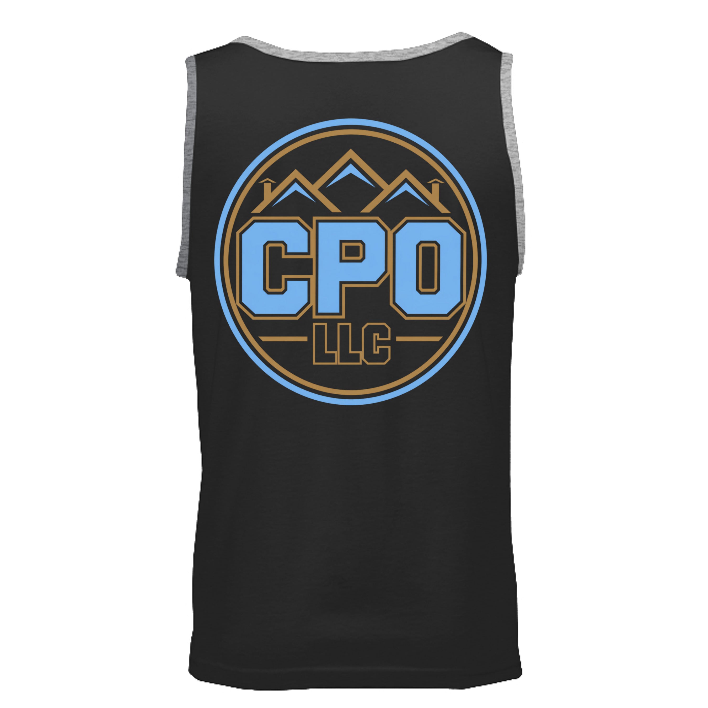 Black/ Heather Grey - 3633 - BACK