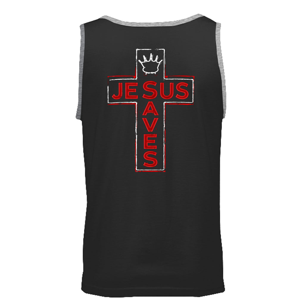 Black/ Heather Grey - 3633 - BACK