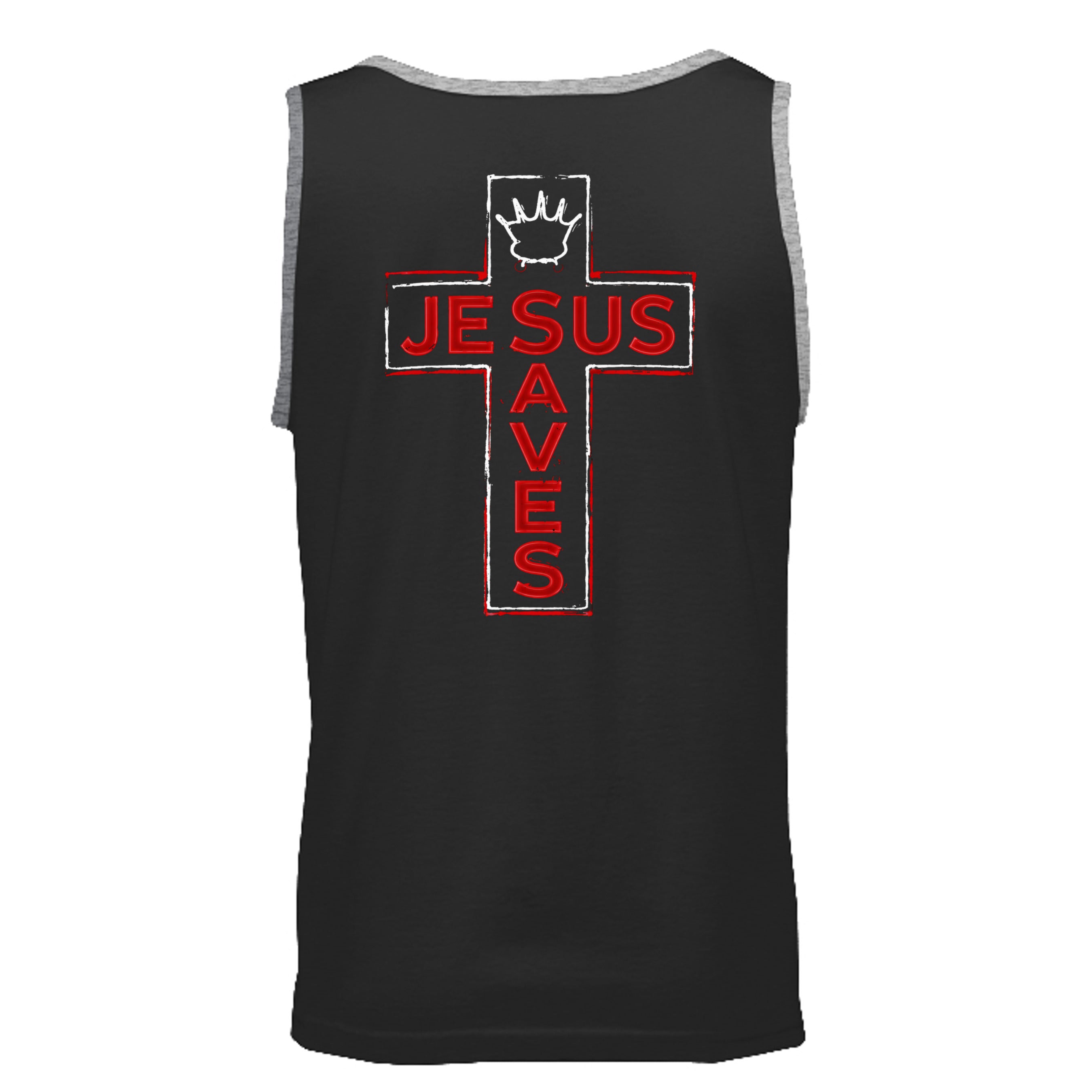 Black/ Heather Grey - 3633 - BACK