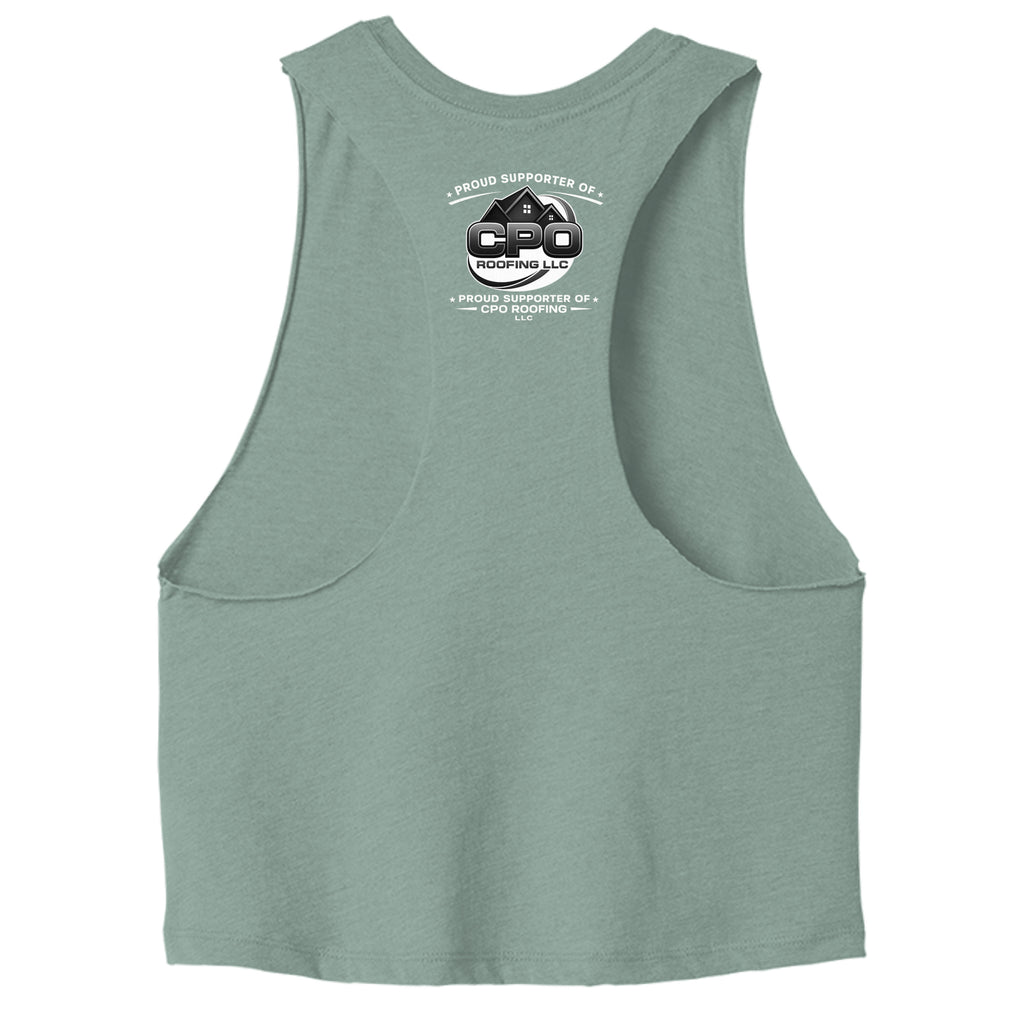 Heather Dusty Blue - 6682 - BACK