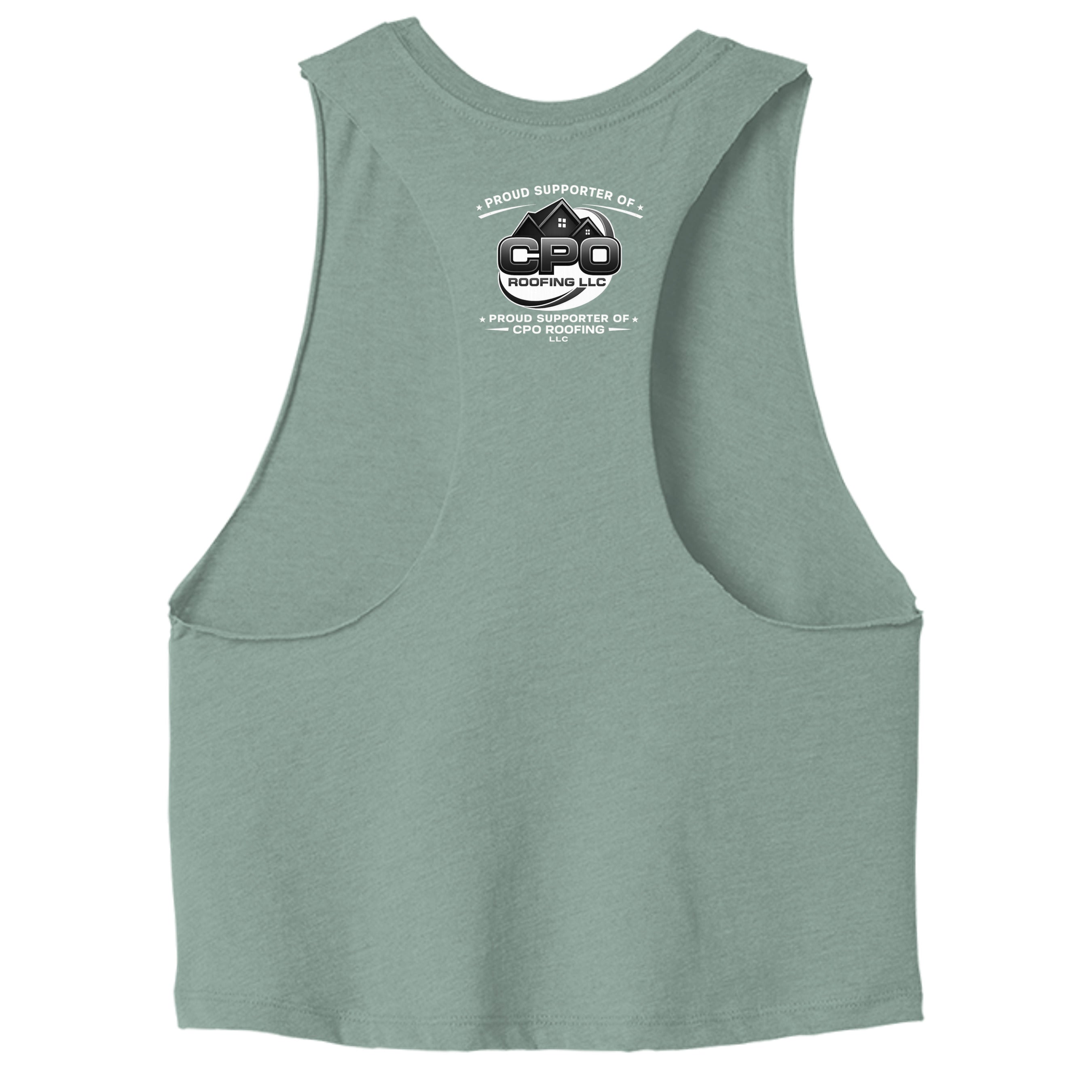 Heather Dusty Blue - 6682 - BACK