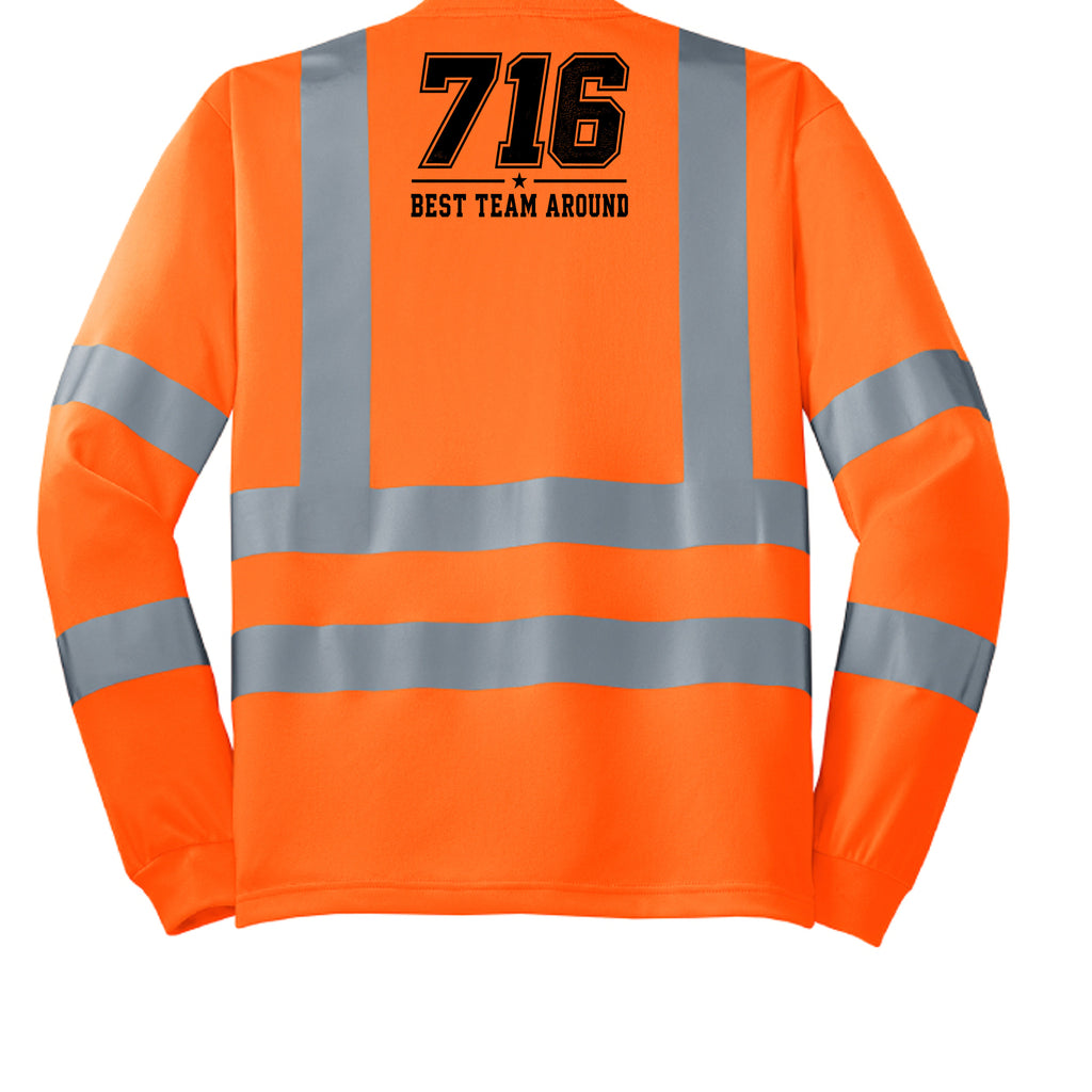 Safety Orange - CS409 - BACK
