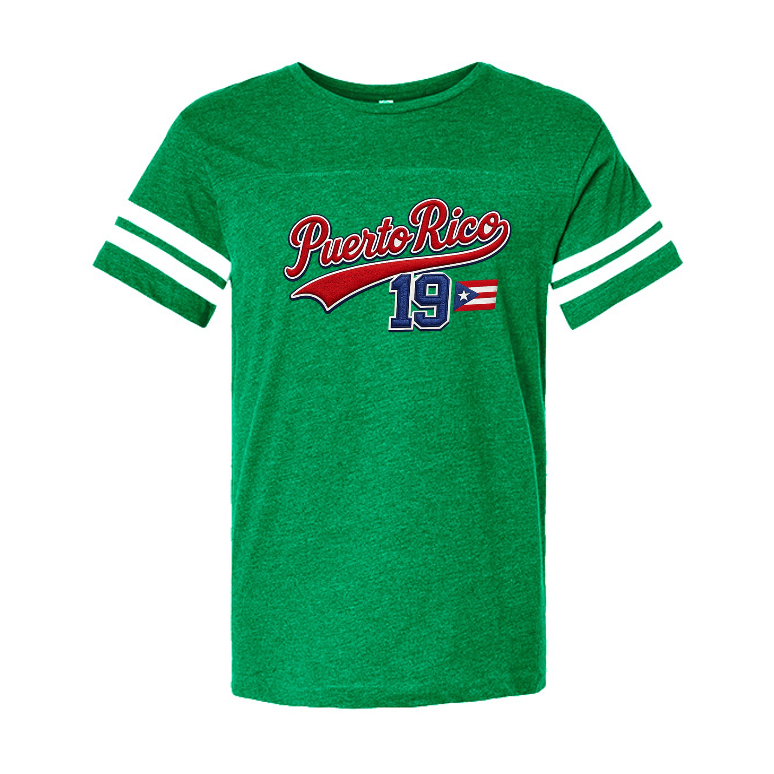 Vintage Green/ White - 6937 - FRONT