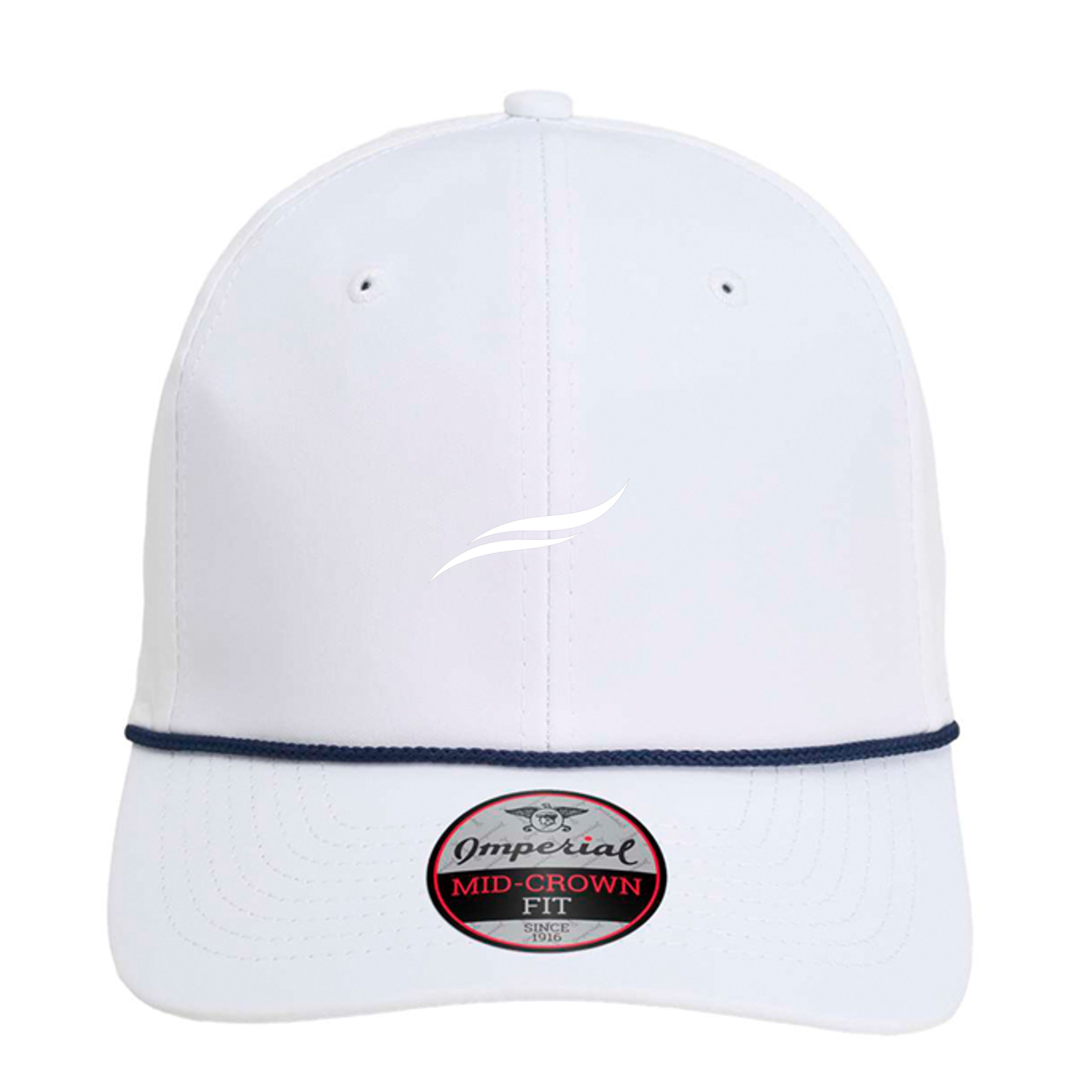 White/ Navy - 7054 - FRONT