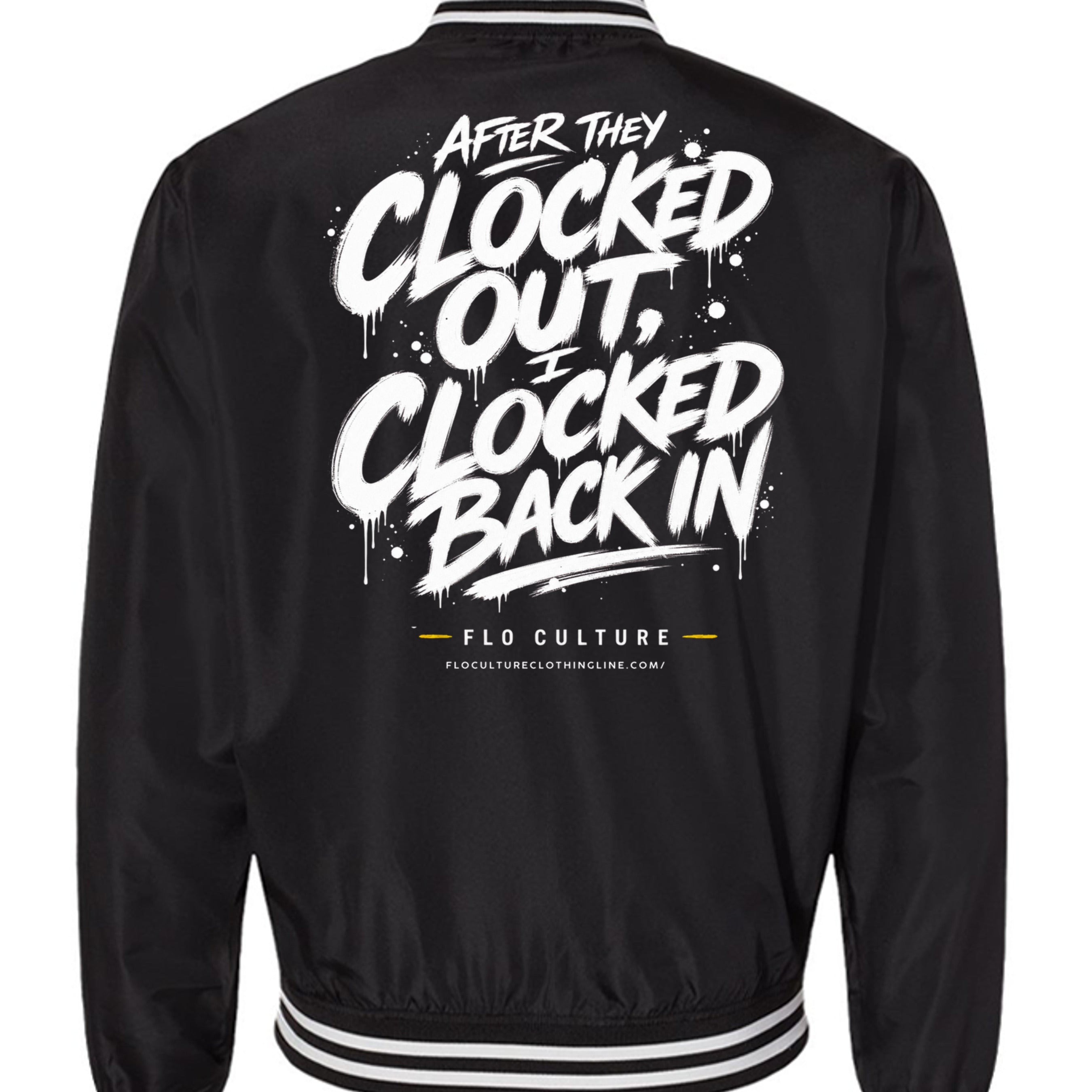 Black/ White Stripe - EXP52BMR - BACK