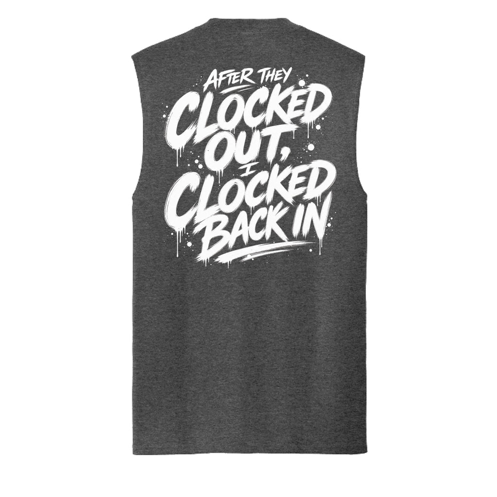 Dark Heather Grey - PC54SL - BACK